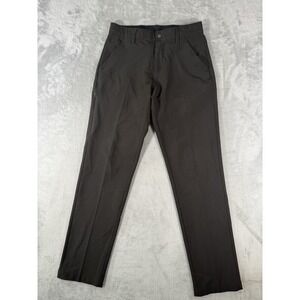 Bylt Kinetic‎ Pant Men's 31x29 Black Flat Front Performance Stretch Chino